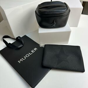 Mugler Fragrance Shopping Bag, Amenity Case and Pouch Thierry Mugler